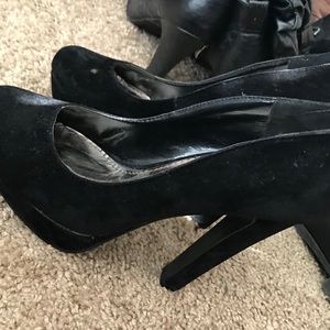 Black heels